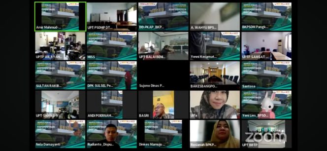 					Webinar Series ASN Adaptif Sulsel Diikuti Ribuan Peserta, Ada dari Provinsi Lain