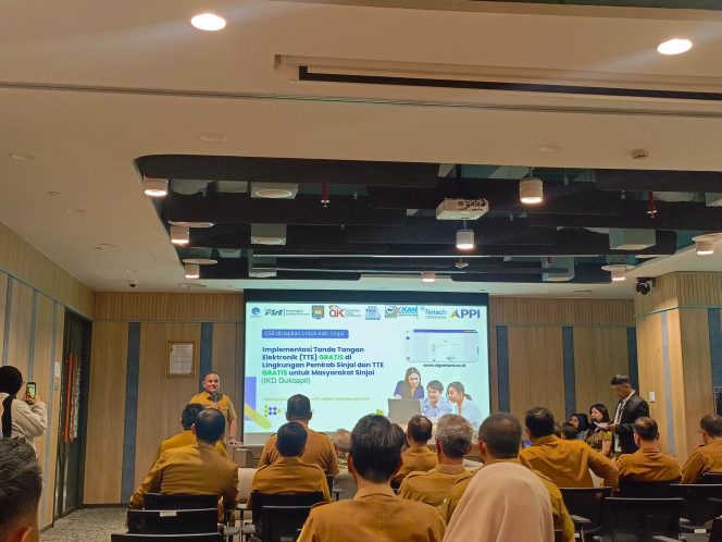 					Percepatan Implementasi TTE, Pemkab Sinjai Terus Komitmen Selenggarakan SPBE