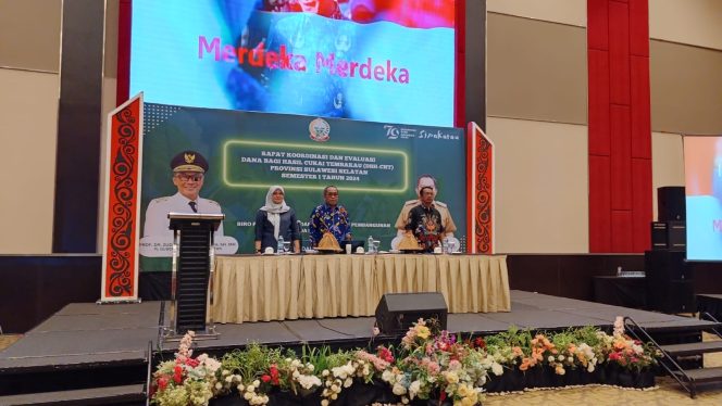 					Pemprov Sulsel Gelar Rakor dan Evaluasi DBH CHT Semester 1 2024