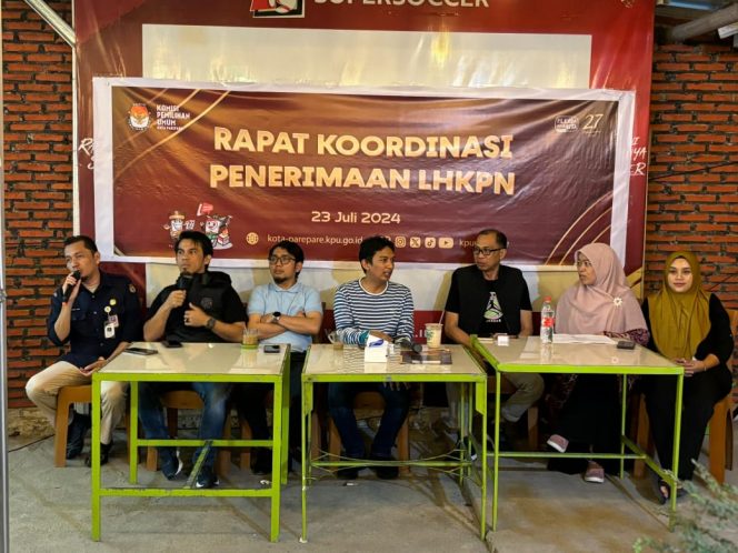 					Rakor KPU Parepare Terkait LHKPN Caleg Terpilih. (Dok. Berita.News/ Wahyu)