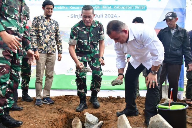 					Kawasan Madaya Mulai di Bangun, Pj Bupati Sinjai Letakkan Batu Pertama