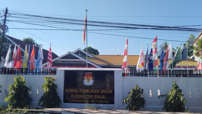 					Kantor KPU Kabupaten Sinjai. (Dok. Berita.News/ Syarif)