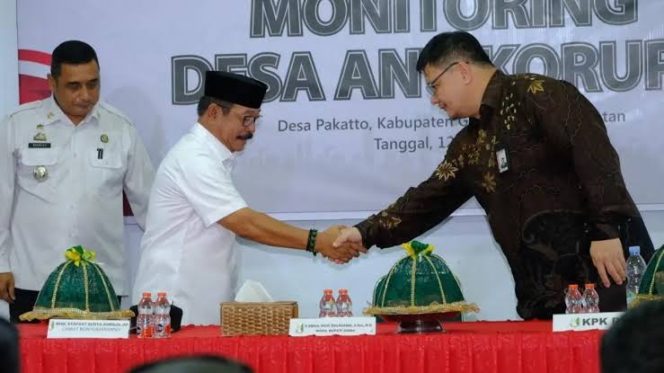 					Wabup Gowa Terima Tim Monitoring KPK RI di Desa Pakkatto 