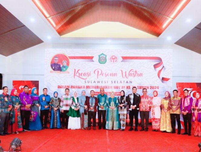					Fashion Show Kreasi Pesona Sulawesi Selatan Meriahkan HUT RI ke-79 di Kabupaten Takalar
