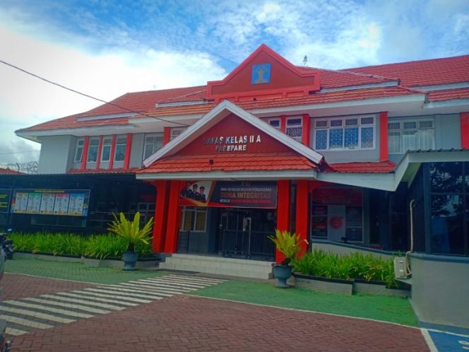 					Kantor Lembaga Pemasyarakatan (Lapas) Kelas IIA Kota Parepare. (Dok. Ist)