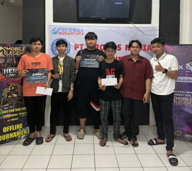 					E-Pro dan Oziel Store Sukses Gelar Mini Tournamet MLBB, Hadiah Jutaan Rupiah