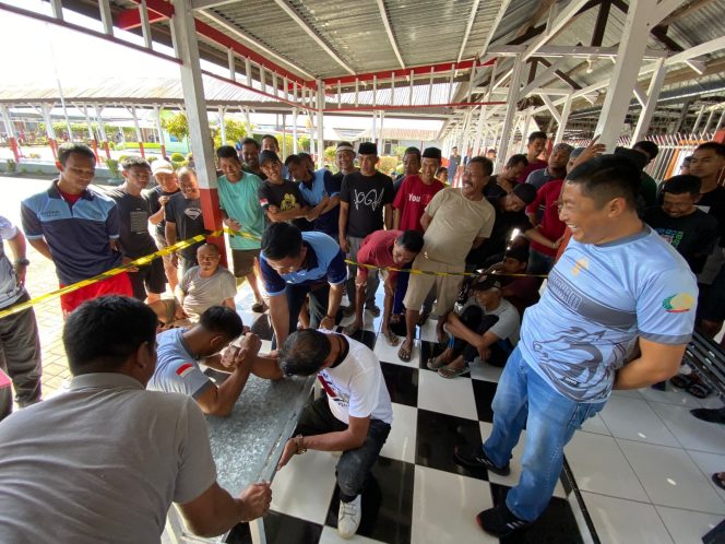 					Adu Panco WBP Rutan Sinjai. (Dok. Ist)