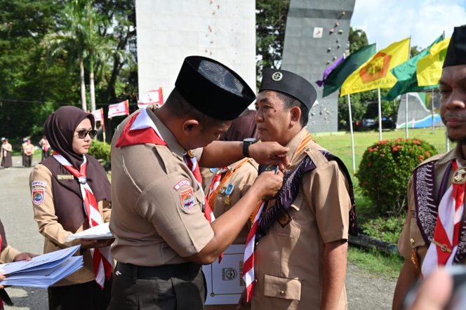 					Dandim Sinjai Pimpin Apel Besar Peringatan Hari Gerakan Pramuka