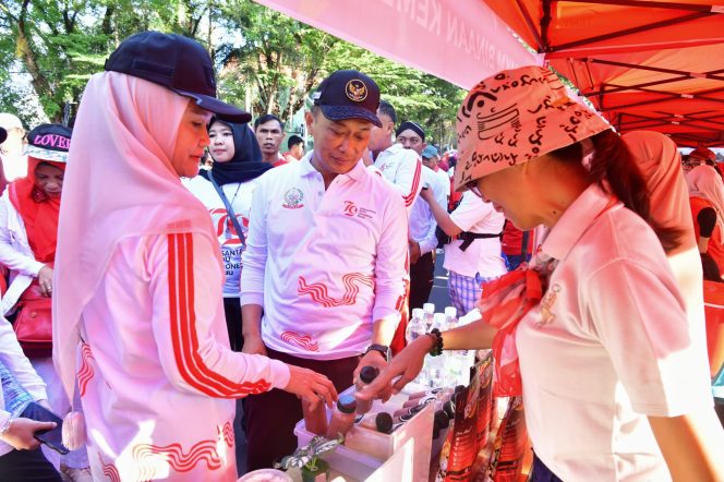 					Bazar UMKM Meriahkan Rangkaian HUT RI Ke-79 di Rujab Gubernur Sulsel