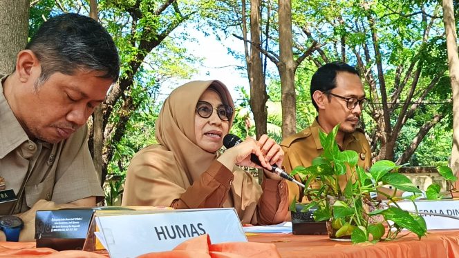 					Kepala Dinas Bina Marga dan Bina Konstruksi Pemprov Sulsel Astina Abbas saat paparkan hasil kinerja di coffe morning bersama awak media (dok.)