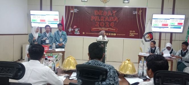					Lomba Debat Pilkada 2024 KPU Parepare. (Dok. Berita.News/ Wahyu Ady Saputra)