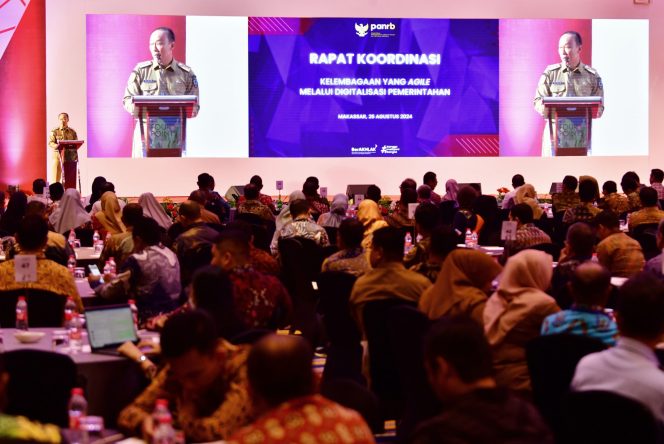 					Dihadapan Menpan RB, Prof Zudan Paparkan Peningkatan TTE Pemprov Sulsel