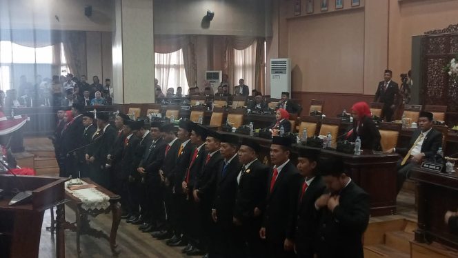 					40 Anggota Dewan DPRD Jeneponto Resmi Dilantik Masa Bakti 2024-2029, Ini Pesan Bupati Junaedi Bakri