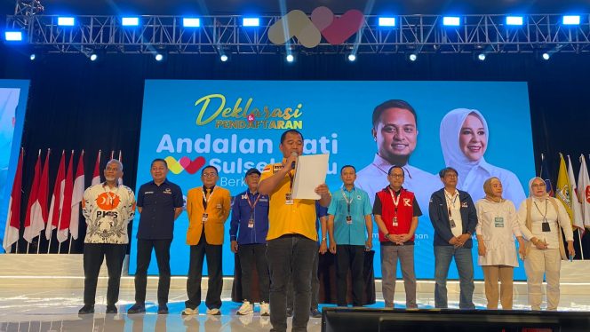 					10 Partai Pengusung dan Pendukung Deklarasikan Andalan Hati