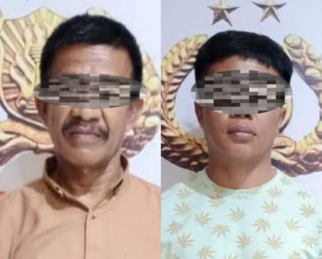 					Tampang Dua Pelaku Narkoba Asal Kindang Bulukumba yang Ditangkap Polisi