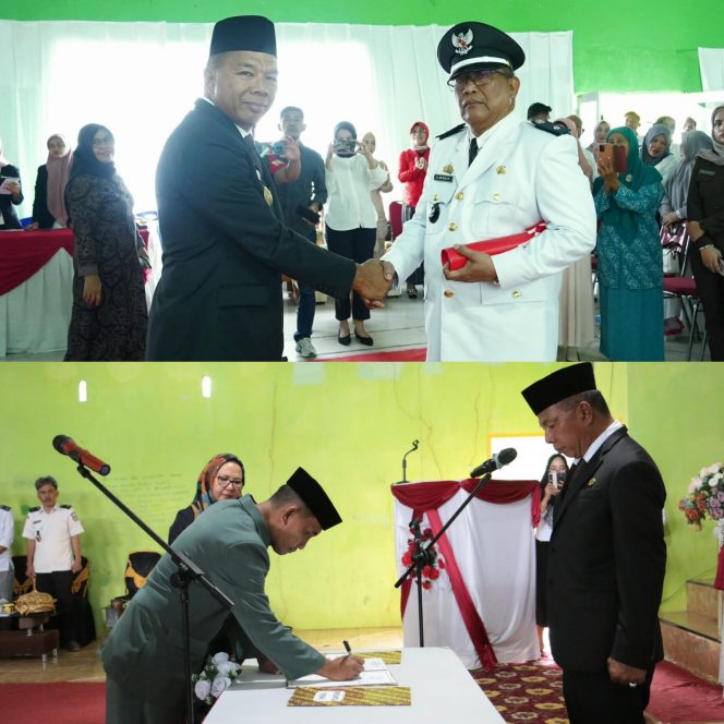 					Dalam Sehari, Bupati Andi Utta Lantik Dua Kepala Desa PAW di Bulukumba