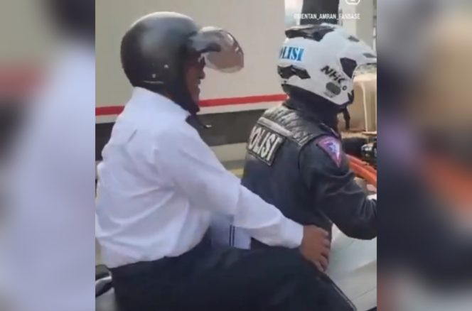 					Tak Ingin Telat Ratas, Mentan Amran Terobos Kemacetan dengan Naik Motor