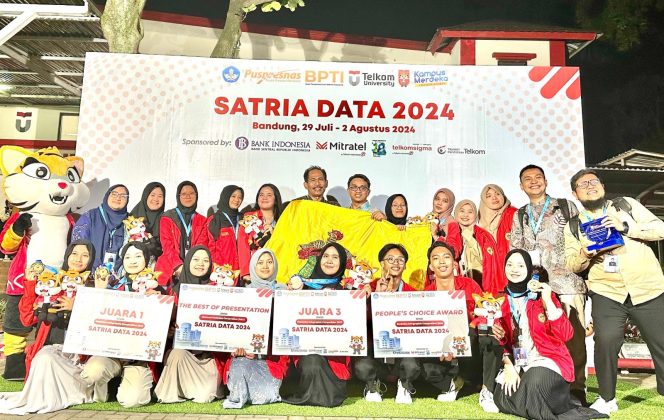 					Tim UNHAS juara di ajang SATRIA DATA 2024 (dok.)