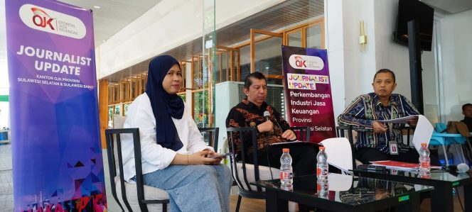 					Journalist Update Otoritas Jasa Keuangan Sulsel (dok)
