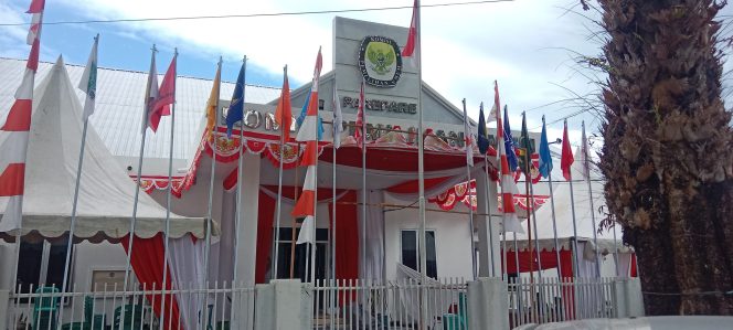 					Kantor Komisi Pemilihan Umum (KPU) Kota Parepare. (Dok. Berita.News/ Wahyu Ady Saputra)