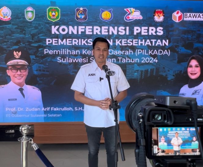 					Bacalon Wali Kota Parepare, Andi Nurhaldin Halid (ANH) usai Jalani Pemeriksaan Kesehatan. (Dok. Ist/ Tim)