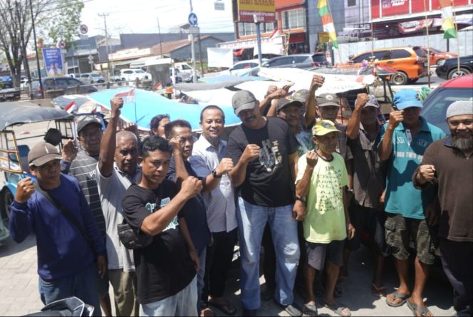 					Komunitas Bentor dan Ojek di Takalar Dukung Andalan Hati