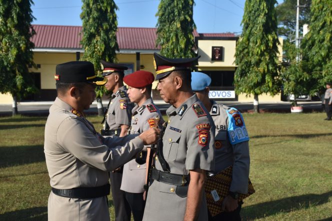					Pelantikan 3 Pejabat Baru Jajaran Polres Bulukumba. (Dok. Ist/ Humas)