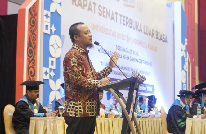 					Wisuda UKI Paulus, Andi Sudirman : Jadilah Generasi Terbaik