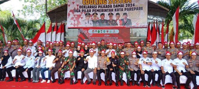 					Deklarasi Damai 3 Pilar. (Dok. Berita.News/ Wahyu Ady Saputra)