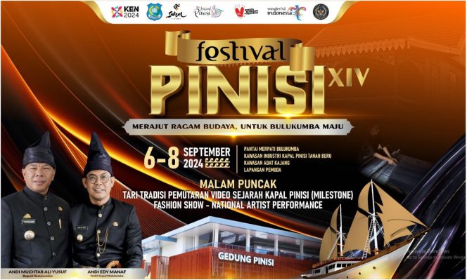 					Ini Rangkaian Acara Festival Pinisi 2024: Ritual Adat Kajang hingga Pelayaran Kapal ke Pantai Merpati