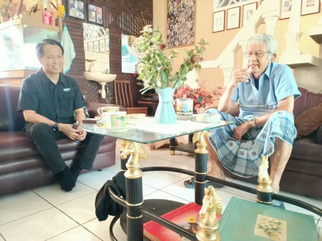 					Silaturahmi Jamaluddin Syamsir di Kediaman Andi Puli Sulthan. (Dok. Ist/ TM JADIMI)