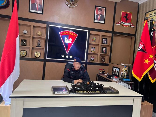 					Komandan Batalyon (Danyon) C Pelopor Satbrimob Polda Sulsel AKBP Nur Ichsan. (Dok. Ist)