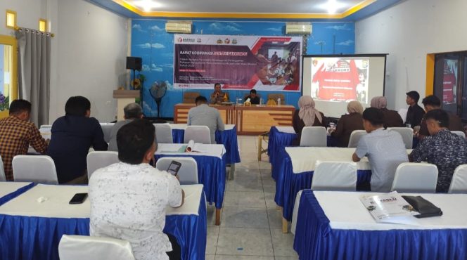 					Bawaslu Sinjai Rakor bersama Sentra Gakkumdu. (Dok. Ist)