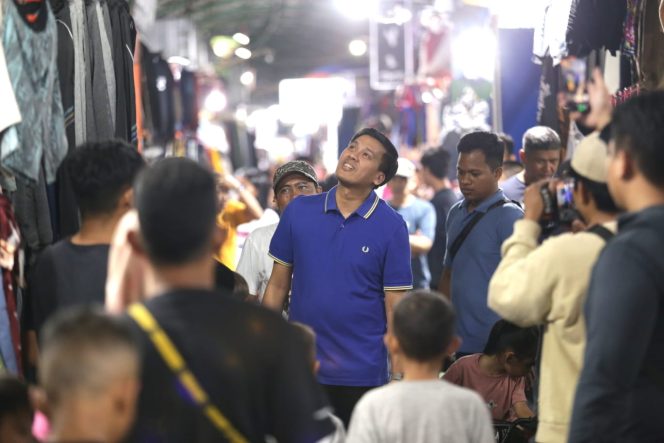 					ANH Menyapa Pedagang Pasar Senggol Kota Parepare. (Dok. Ist/ TM ANH-TQ)