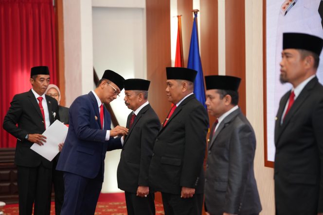 					Lantik 4 Pjs Kepala Daerah, Prof Zudan Ingatkan Jangan Langgar Aturan