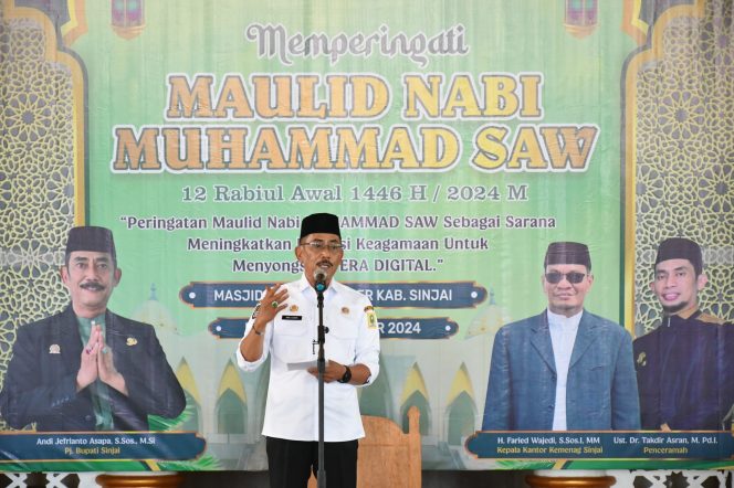					Bersama PHBI Kemenag, Pemkab Sinjai Gelar Maulid Nabi Muhammad SAW