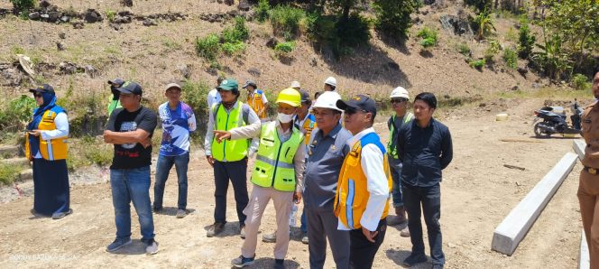 					Pj Bupati Jeneponto Tinjau Progres Pengerjaan Saluran Induk Irigasi Kelara Karalloe