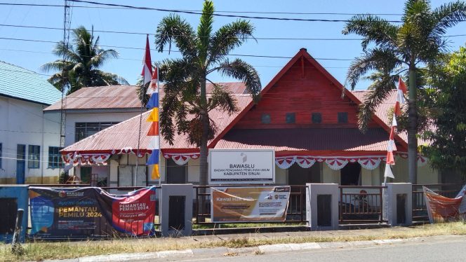 					Kantor Bawaslu Sinjai, Jl Persatuan Raya, Sinjai Utara. (Dok. Berira.News/ Syarif)