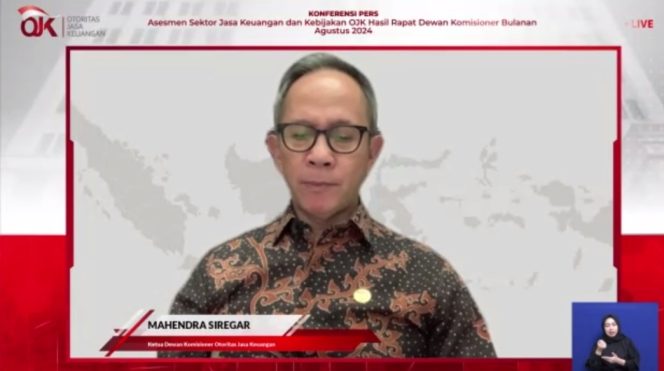 					OJK: Sektor Jasa Keuangan Nasional Tetap Stabil Meski Tensi Geopolitik Memanas