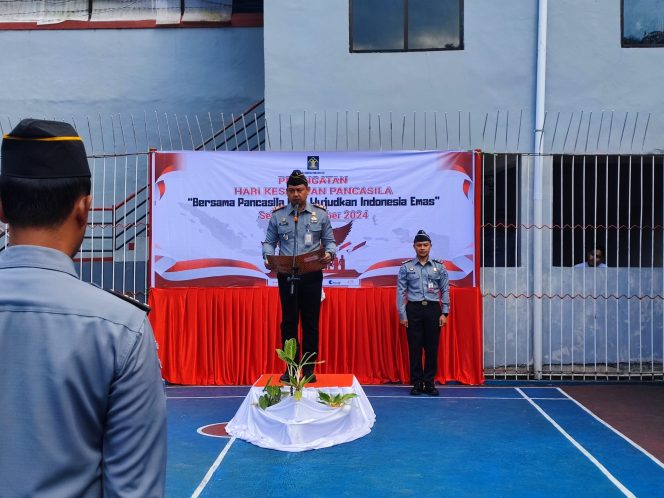 					Rutan Kelas IIB Malino Gelar Upacara Hari Kesaktian Pancasila dan Penyematan Kenaikan Pangkat