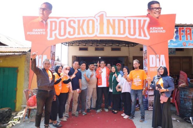 					Siap Berjuang Bersama, Cawagub Azhar Resmikan Posko Induk DIA di Sinjai