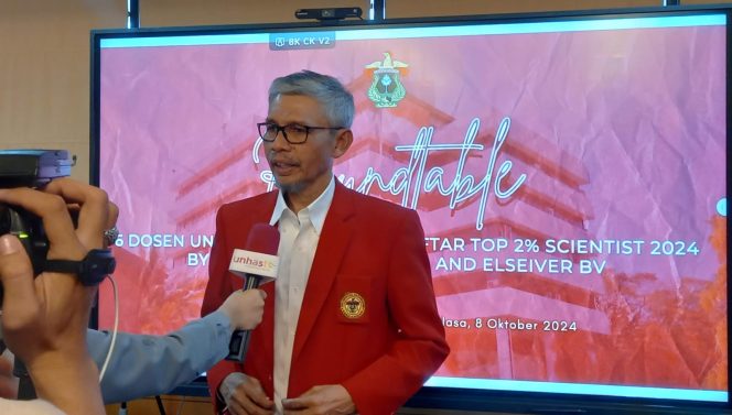 					Sekretaris Universitas Hasanuddin (UNHAS) Makassar Prof Sumbangan Baja (dok.)