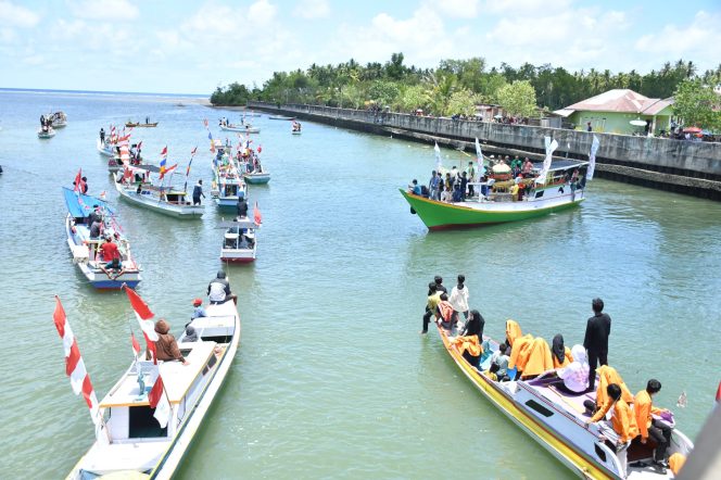 					Lestarikan Budaya dan Kearifan Lokal, Tradisi Ma’rimpa Salo Kembali Digelar di Desa Sanjai