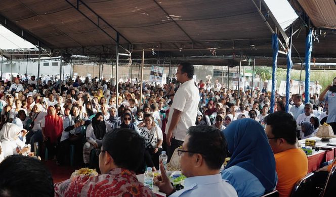 					Antusias Ribuan Warga Sambut Andi Sudirman di Lapangan Yusuf Bauty Gowa