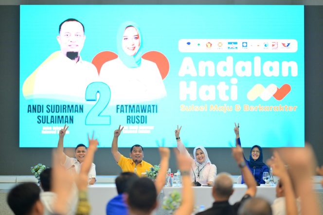 					63 Legislator DPRD Sulsel Mantapkan Dukungan untuk Andalan Hati