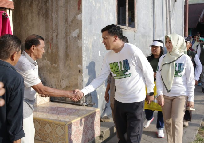 					Kunjungan Calon Walikota Parepare ANH ke Batang Rappe, Kelurahan Tiro Sompe, Kecamatan Bacukiki Barat. (dok. ist)