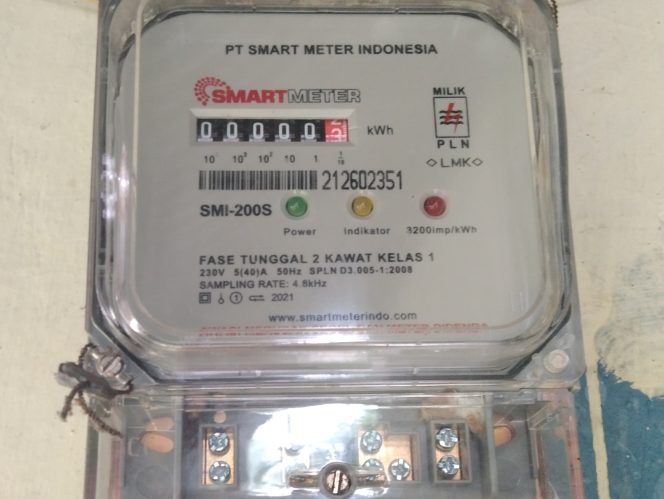 					Kilowatt Hour Meter Milik PT. PLN. (dok. Berita.News/ Syarif)