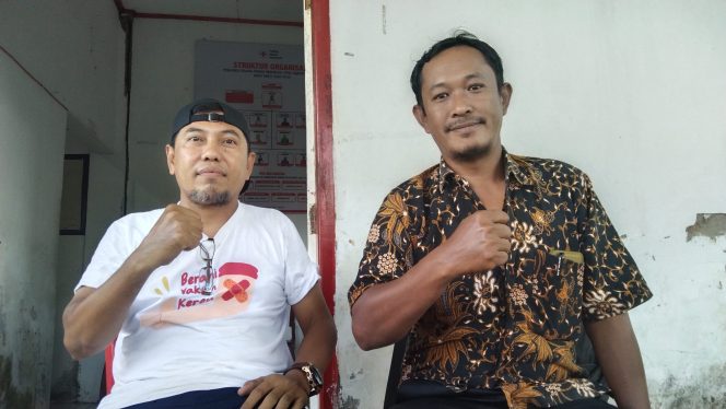 					Ketua dan Alumni KSR UIAD Sinjai. (dok. Berita.News/ Syarif)