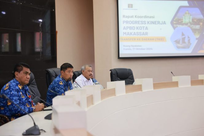 					Bersama Pejabat Kantor Wilayah Perbendaharaan Negara, Pjs Arwin Dorong Serapan APBN-APBD Makassar 2024
