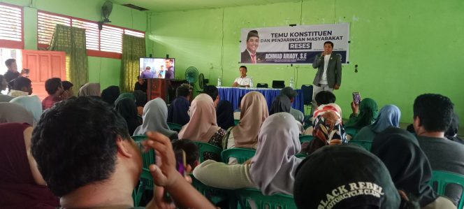 					Reses Anggota DPRD Kota Parepare, Achmad Ariady. (dok. Berita.News/ Wahyu)